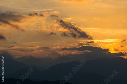 Mt. Fuji Of Dusk