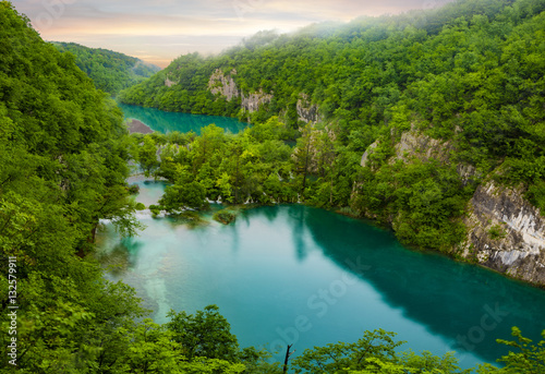 waterfalls of Plitvice lakes national park