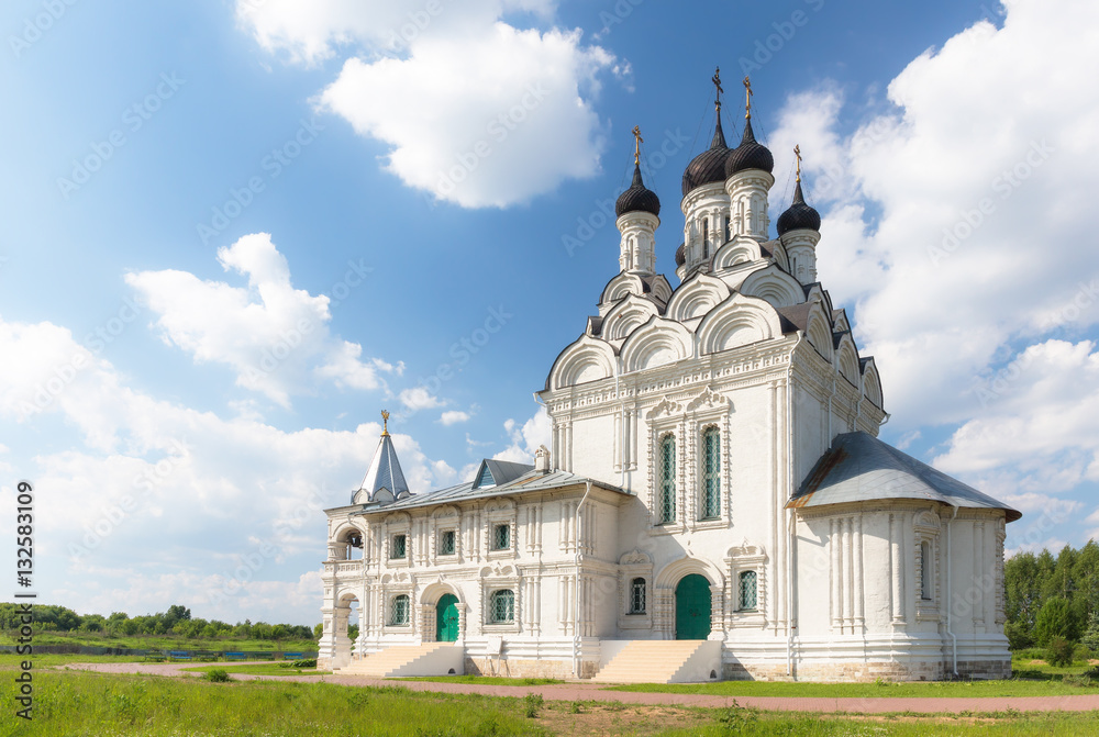 White church in Russia