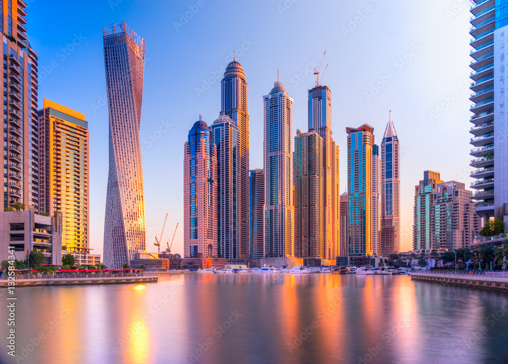 Obraz premium Dubai Marina. ZEA