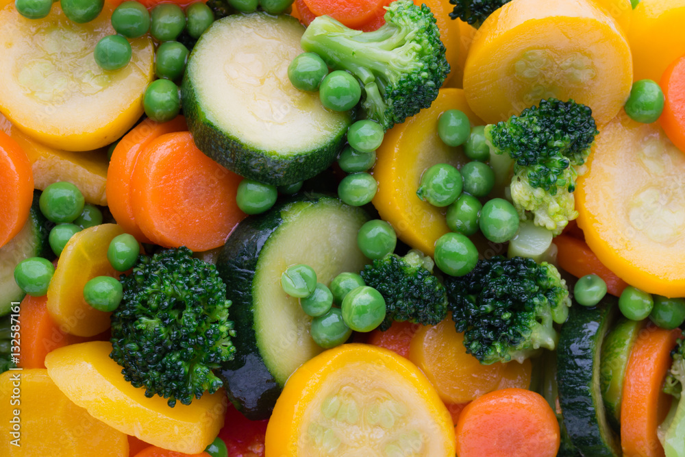 Fresh frozen vegetables eco food, natur. Fresh frozen vegetables eco food, natur.