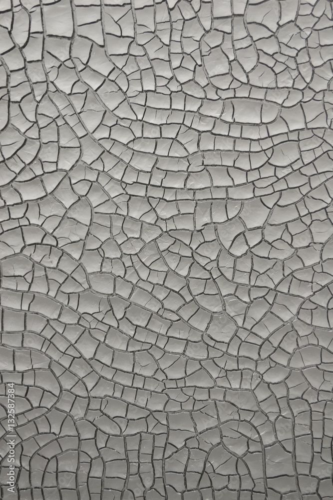 Dry cracked grey clay structure Dry cracked grey clay structure