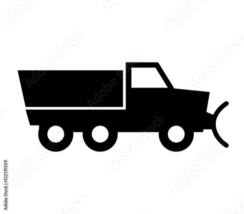 icon snowplow