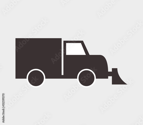 icon snowplow