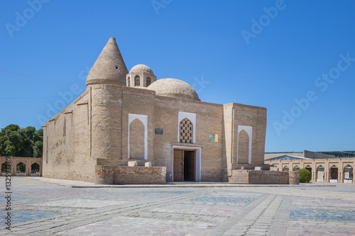 Chashma Ayub Mausoleum in Bukhara, Uzbekistan photo