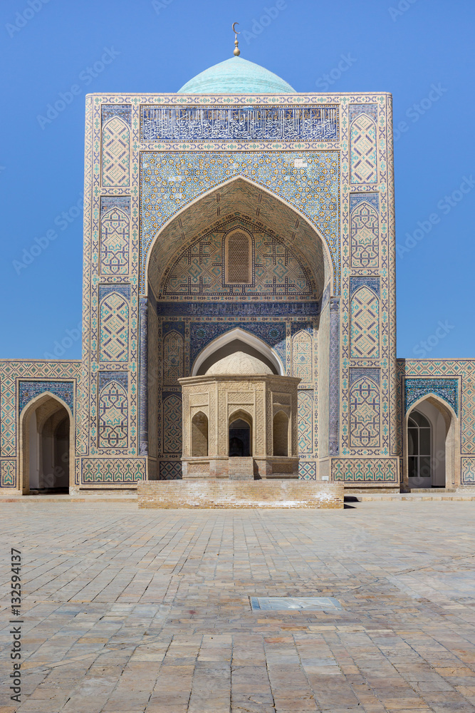 Kalon Mosque in Bukhara (Buxoro), Uzbekistan