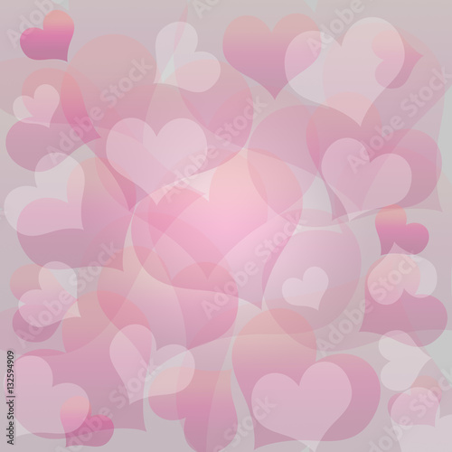 Pink Valentine's background