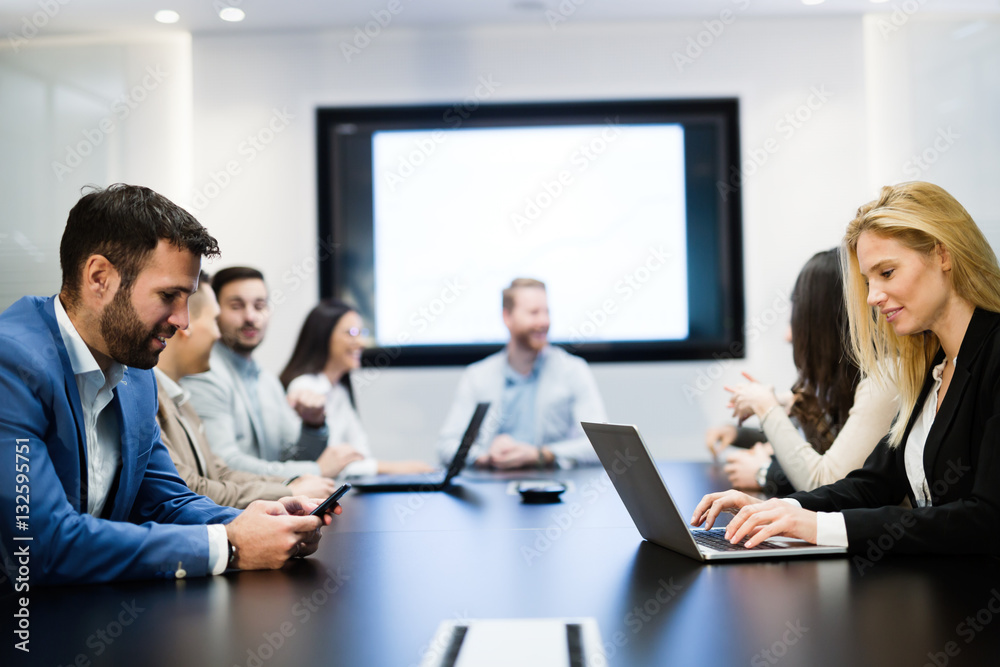 Business people meeting in conference room Business people meeting in conference room