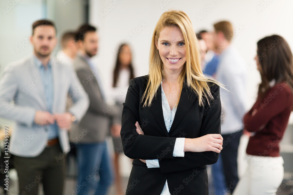 Group of professional successful business people Group of professional successful business people