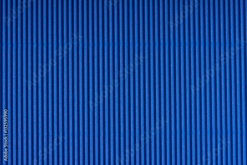 Striped blue embossed paper. Colored paper. Livid texture background