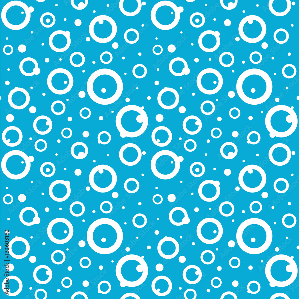 Modern flat seamless abstract background from random placed dots
