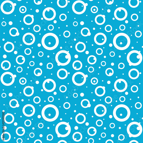 Modern flat seamless abstract background from random placed dots