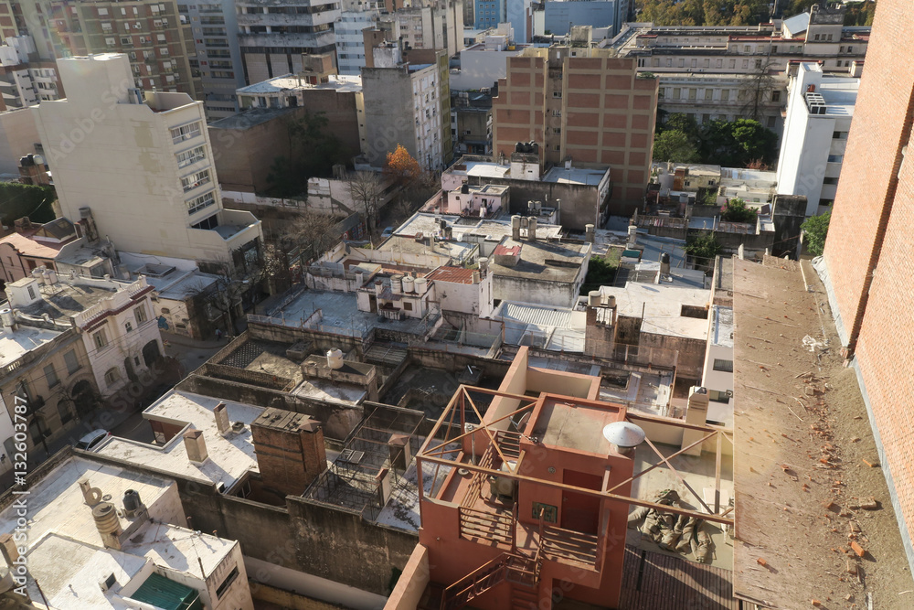 City point of view skyline Cordoba Argentina City point of view skyline Cordoba Argentina