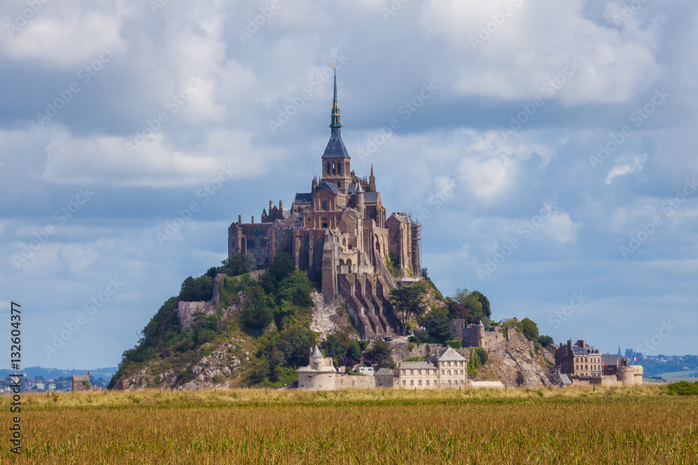 Obraz premium Vista Mont Saint-Michel