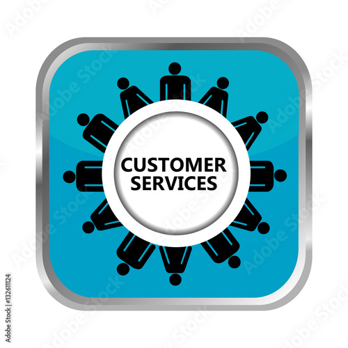 Customer services button