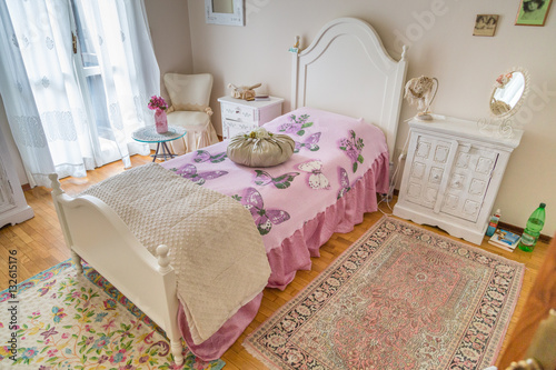 Foto shabby chic bedroom