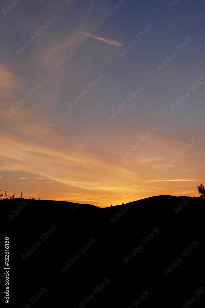Sonnenaufgang in Sithonia, Griechenland