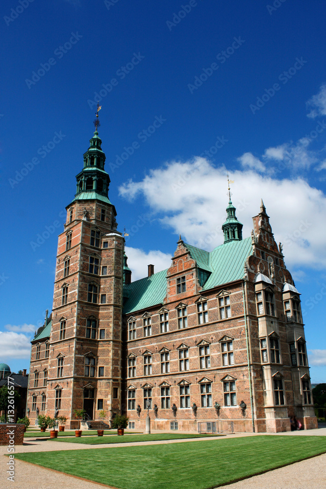 Rosenborg Castle in Copenhagen, Denmark. Rosenborg Castle in Copenhagen, Denmark.