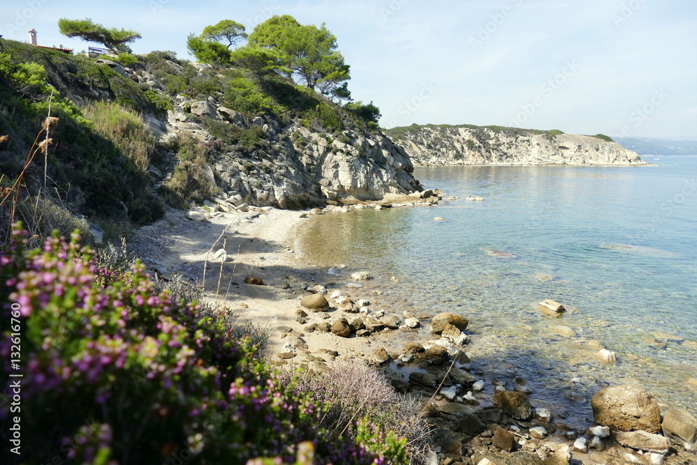 Traumbucht in, Sithonia, Griechenland Traumbucht in, Sithonia, Griechenland