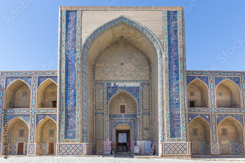Ulugbek Medressa of Bukhara, in Uzbekistan photo