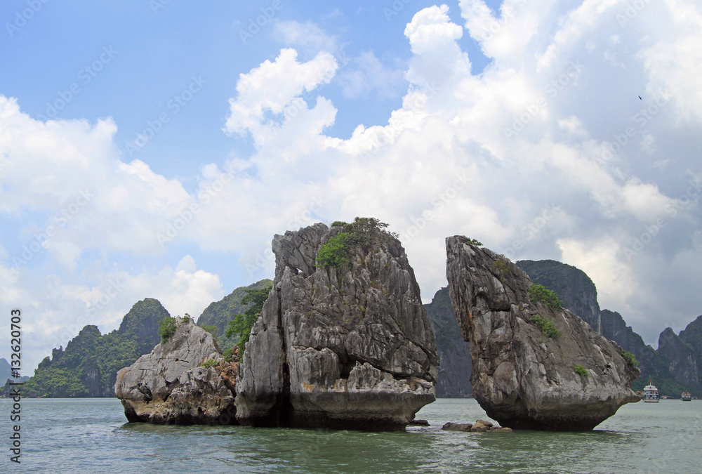 Ha long bay in Vietnam