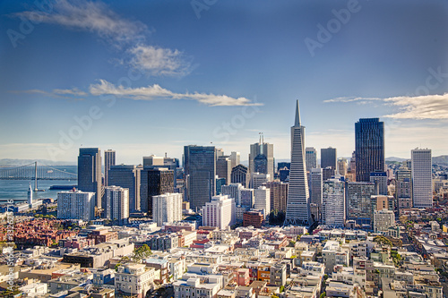 Canvas Print San Francisco Skyline