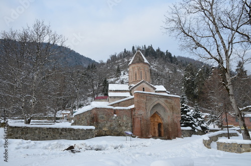 Church in snow © Nikoloz