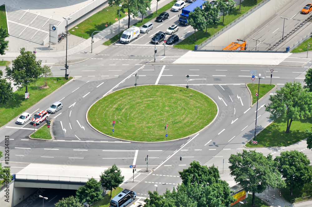 Aerial view of Munich, Germany