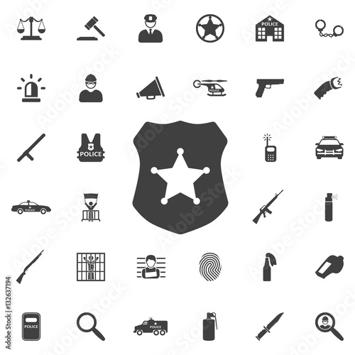 police badge icon