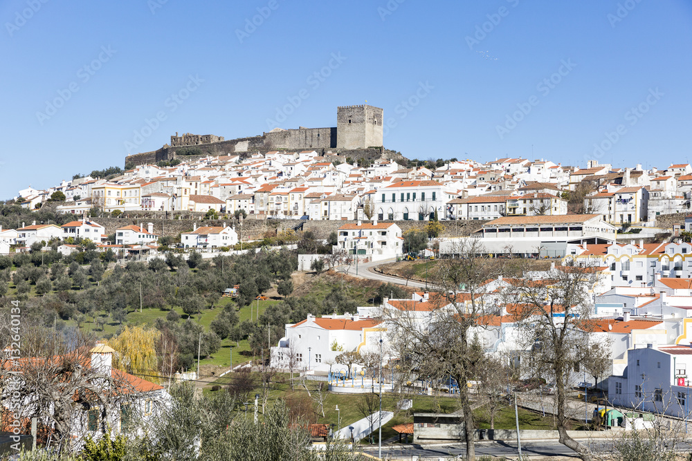 a view of Castelo de Vide town, Portalegre District, Alto Alentejo, Portugal