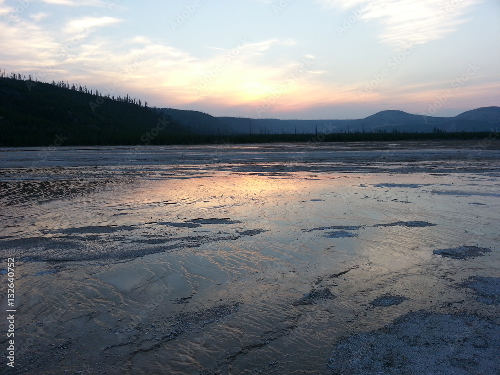 Fototapeta premium Yellowstone Hot Springs