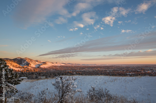 Mount Sanitas Sunrise © Flat Nine Photo