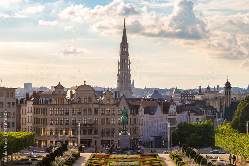 Fototapeta Naklejka Na Ścianę i Meble -  Cityscape of Brussels