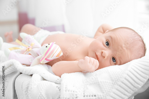 Newborn baby girl, 7 days o...