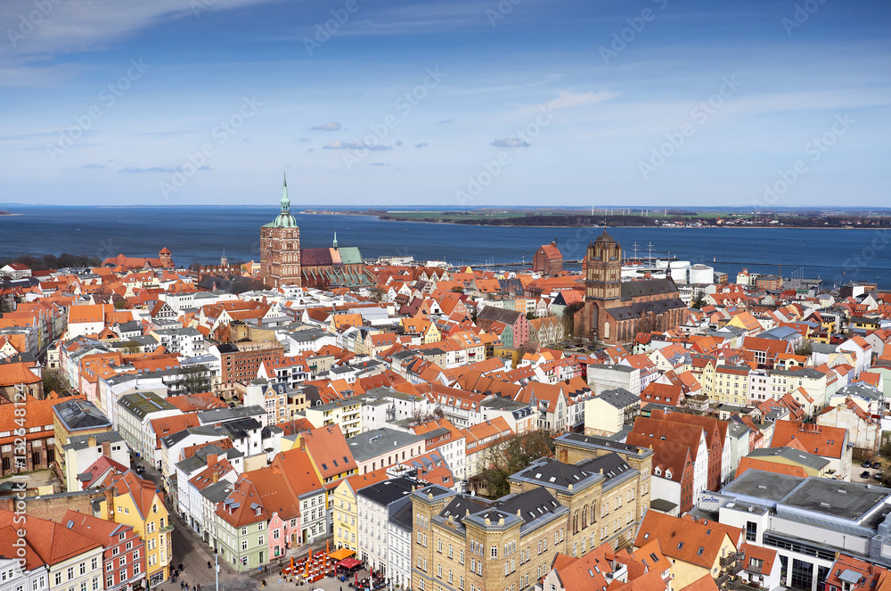 Fototapeta premium Stralsund an der Ostsee