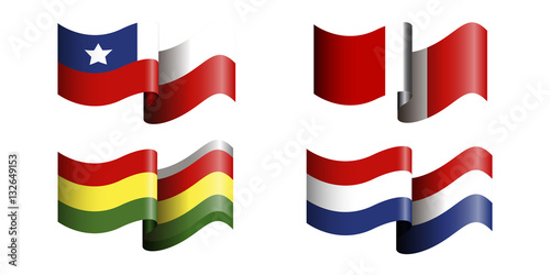 Free Download Set of flags - GFXLoad
