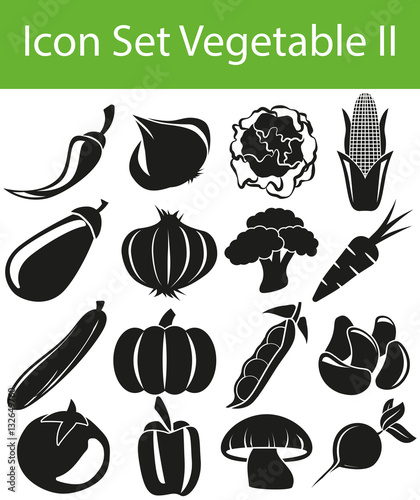 Icon Set Vegetable II