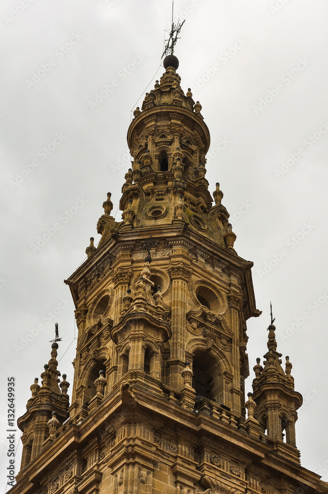 The Pilgrimage Road to Santiago, Tower of the Cathedral of Santo Domingo de la Calzada, Spain