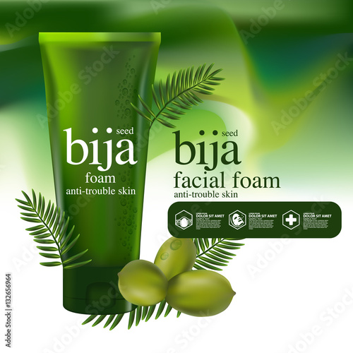 Bija Seed Nature Cosmetic Skin Care. photo