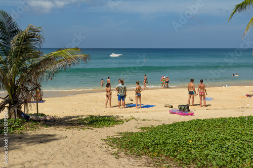 Beach landscape in Phuket