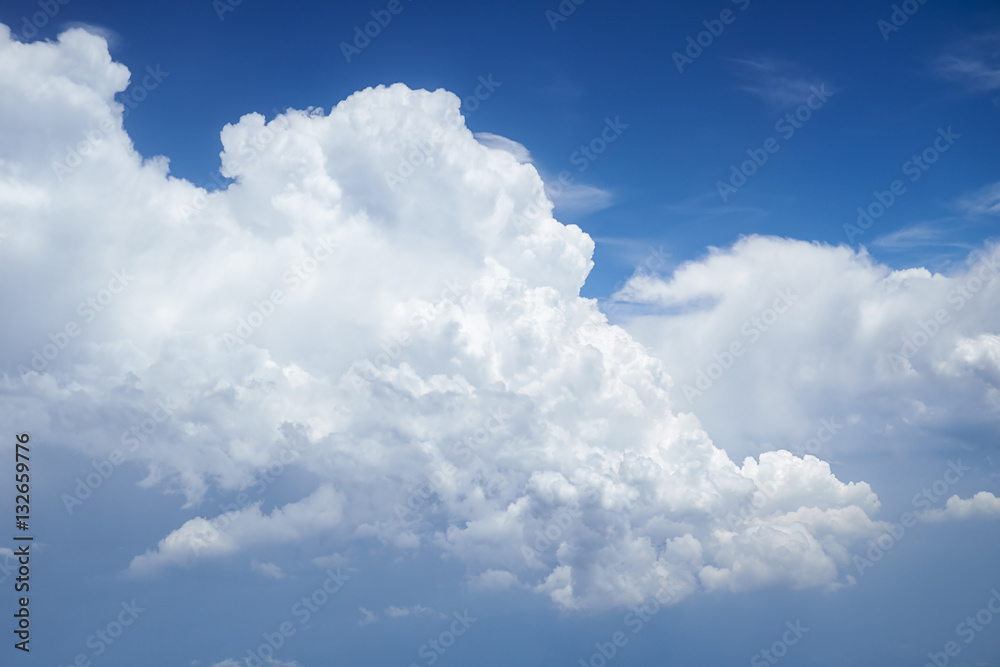 Obraz premium Cumulus clouds