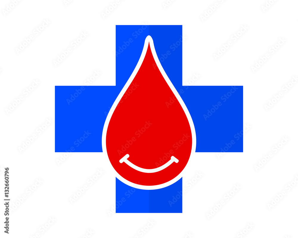 Fototapeta premium blood droplets medical