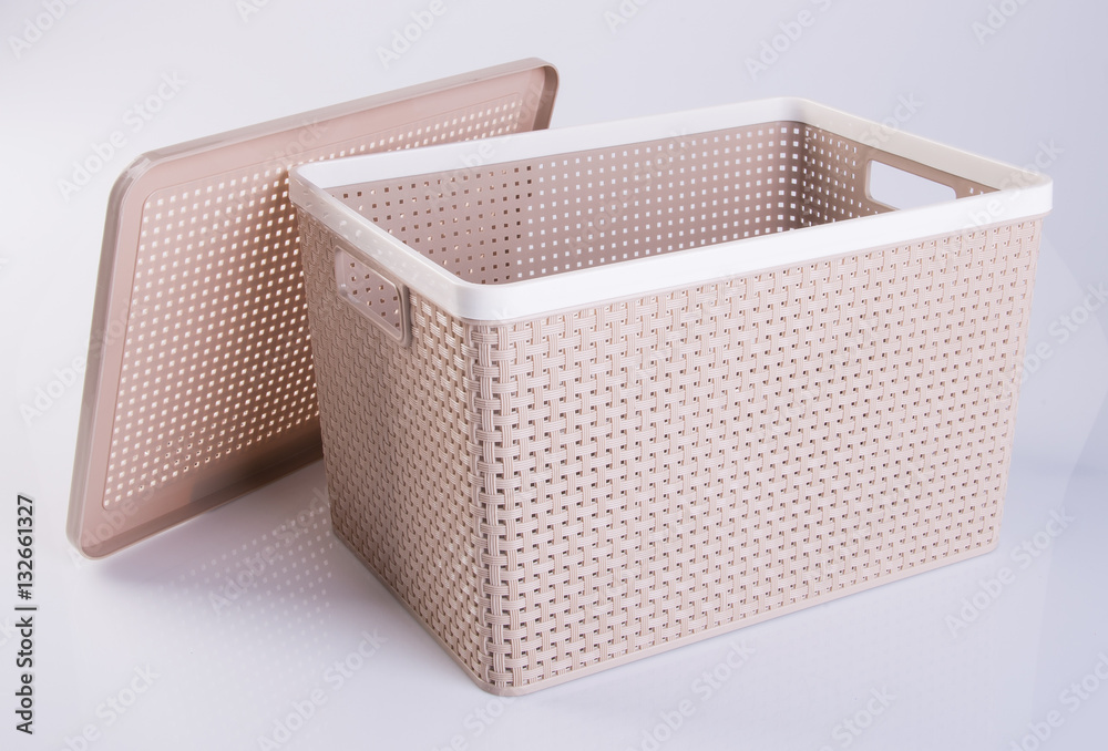 Box or Plastic storage box Plastic container on a background. Box or Plastic storage box Plastic container on a background.