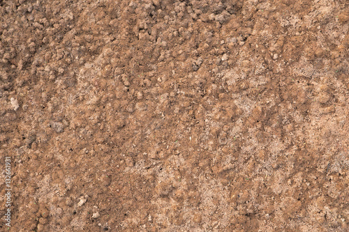 Soil texture and background of ground