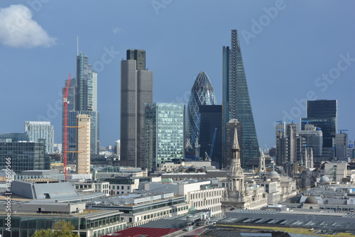 The city of London from a height 