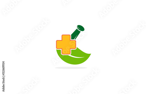 pestle cross pharmachy logo
