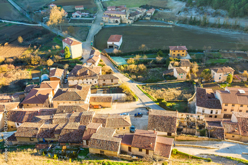 medieval village of frias in Burgos province  spain