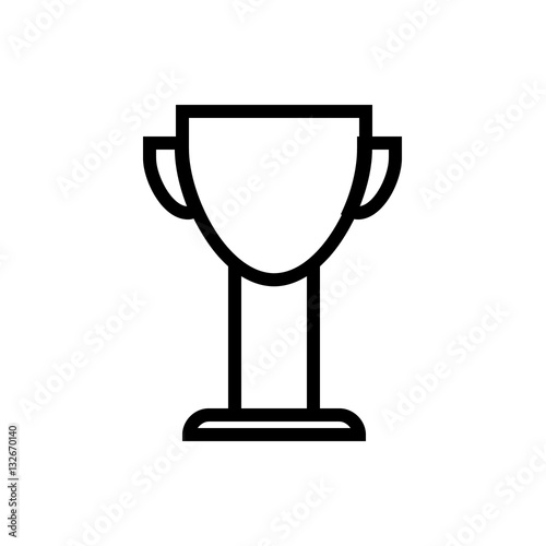 Vector winner cup Icon