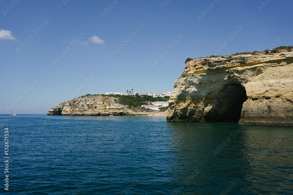 Rocks Algarve region in Portugal