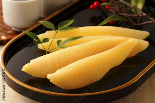 かずのこ　Seasoned herring roe Japanese food